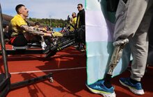 Фото 10: У Львові провели наймасштабніші Всеукраїнські змагання Ігри Нескорених: як це було (фото, відео)