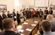 Фото 14: До Львова з колядою завітали гуцули з Криворівні