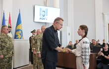 Фото 11: Ще 30 львів’ян посмертно нагородили «Почесним знаком Святого Юрія» за оборону Незалежності України (фото)