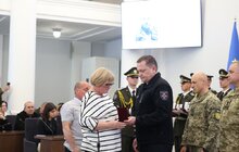 Фото 5: До Дня Героїв у Львові 30 захисників посмертно нагородили «Почесним знаком Святого Юрія» (фото/відео)