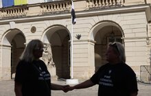 Фото 9: У Львові вперше підняли Прапор Надії в пам’ять про зниклих безвісти захисників (відео)