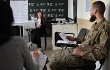 Фото 8: У Львові стартували нові безкоштовні курси англійської для військових та їх рідних (відео)