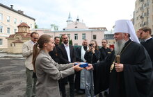Фото 11: Митрополит Епіфаній освятив у Львові лікарню св. Покрови та місце під майбутній храм (фото/відео)