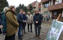 Фото 5: Центр UNBROKEN у Брюховичах відвідала делегація з Литви: на реконструкцію лікарні країна виділила майже 250 млн грн