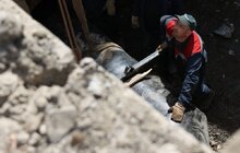Фото 11: На вул. Стрийська-Рубчака міняють стратегічну ділянку теплової мережі, від якої залежить теплопостачання всього Франківського району (відео)