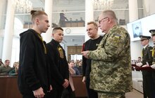 Фото 6: 25 львів’ян посмертно нагородили «Почесним знаком Святого Юрія» за оборону незалежності України (відео)