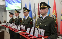 Фото 5: У Львові до Дня Захисників і Захисниць посмертно нагородили «Почесним знаком святого Юрія» 30 військових, які боронили Україну від ворога (фото)