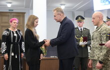Фото 10: У Львові до Дня Захисників і Захисниць посмертно нагородили «Почесним знаком святого Юрія» 30 військових, які боронили Україну від ворога (фото)