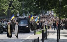 Фото 18: Сьогодні Львів попрощався із бойовою медикинею Іриною Цибух
