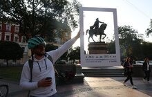 Фото 9: Сьогодні у Львові – осінній день «Велосипедом на роботу»