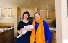 Фото 25: Амбасадорка «Незламних» Ніно Катамадзе відвідала Центр матері та дитини «Незламні матусі» у Львові