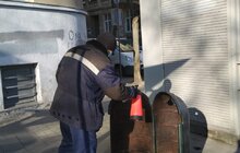 Фото 16: Комунальні служби Львова проводять миття та дезінфекцію в місті