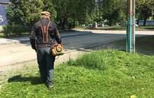 Фото 37: Комунальні служби продовжують миття міста