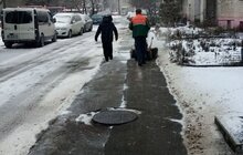 Фото 12: Впродовж дня снігоприбиральна техніка працюватиме в робочому режимі