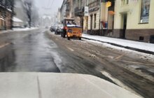 Фото 73: Впродовж дня снігоприбиральна техніка працюватиме в робочому режимі