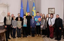 Фото 9: Переможці спортивних шкільних ліг завітали до Ратуші