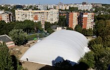 Фото 10: У Львові завершують будівництво першої в Україні безбар’єрної льодової арени «Гаківка» (відео)