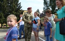 Фото 2: Львів зустрів 80-ту окрему десантно-штурмову бригаду