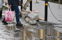 Фото 4: Найаварійнішу вулицю Львова – Залізничну, розпочали ремонтувати (відео)