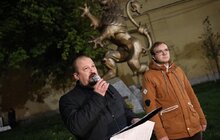 Фото 11: Біля пам’ятника 100-річчю ЗУНР відзначили 102-гу річницю Листопадового чину