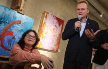 Фото 1: У мистецькому центрі на Стефаника відбулась виставка картин «Сонячної Майстерні»