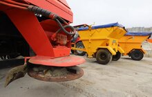 Фото 1: ШРП Львова вже завантажили піскорозкидувачі і готові оперативно посипати вулиці