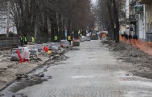 Фото 9: На вул. Пекарській тривають масштабні ремонтні роботи: повністю реконструкція вулиці завершиться наступного року