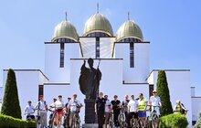 Фото 2: Маршрутом Папи: львів’яни взяли участь у велопрощі до 25-річчя візиту Івана Павла ІІ (фото/відео)