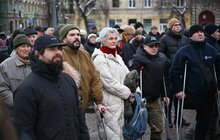 Фото 4: У Львові вшанували пам’ять голови Проводу ОУН Степана Бандери (фото\відео)