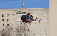 Фото 15: Пацієнтку з Турки доставили у львівську лікарню гвинтокрилом 