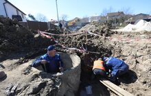 Фото 2: Сьогодні у с. Лисиничі підключатимуть нову ділянку магістрального водогону