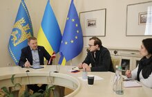 Фото 1: Заступник голови Ризької думи запропонував Львову допомогу в часі війни