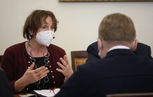 Фото 2: У мерії обговорили можливості поглиблення співпраці з Офісом Ради Європи в Україні