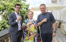 Фото 12: Ніно Катамадзе і мер Фрайбурга стали амбасадорами реабілітаційного центру «Незламні» (уточнено)