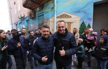 Фото 8: У Львові відкрили 30-метровий мурал, присвячений Маріуполю