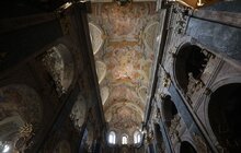 Фото 23: В Гарнізонному храмі урочисто відкрили відреставровані фрески центрального склепіння