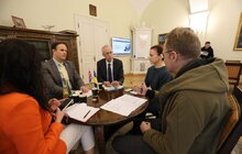 Фото 1: «Те, що робить ваша країна, - приклад для всіх», - мер під час зустрічі із заступником Глави місії Великої Британії в Україні