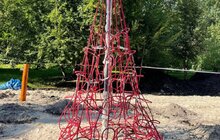 Фото 3: У парку «700-річчя Львова» триває облаштування ігрової зони для дітей