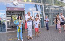 Фото 11: У Львові зустріли срібну призерку Олімпійських ігор Олену Старікову