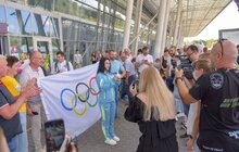 Фото 16: У Львові зустріли срібну призерку Олімпійських ігор Олену Старікову