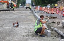Фото 4: Ремонт вул. Б. Хмельницького – на завершенні: в першій половині серпня вулицю відкриють для проїзду