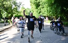 Фото 8: Пацієнти UNBROKEN здолали бігову дистанцію, щоб допомогти зібрати кошти на центр у Брюховичах