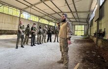 Фото 1: Одинадцятикласники Львова беруть участь у військових вишколах в Карпатах