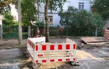 Фото 2: На вулиці Копистинського Львівводоканал замінив частину 100-літнього колектора (відео)