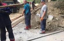 Фото 3: На вул. Медової Печери триває реконструкція теплової мережі