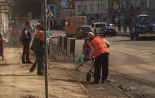 Фото 2: Комунальні служби в місті працюють для подолання наслідків негоди
