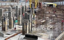 Фото 1: У Львові зводять перший з восьми соціальних будинків для ВПО