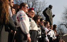 Фото 6: У Львові відзначили 211-ту річницю від дня народження Тараса Шевченка