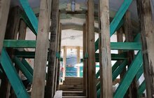Фото 2: У 400-річній будівлі найдавнішого в Україні архіву закінчують першочергові протиаварійні роботи (відео, фото)