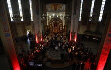 Фото 1: У Храмі св. Володимира і Ольги відбулась містерія «Страсті Христові»
